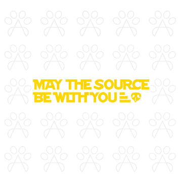 MAY THE SOURCE STICKER